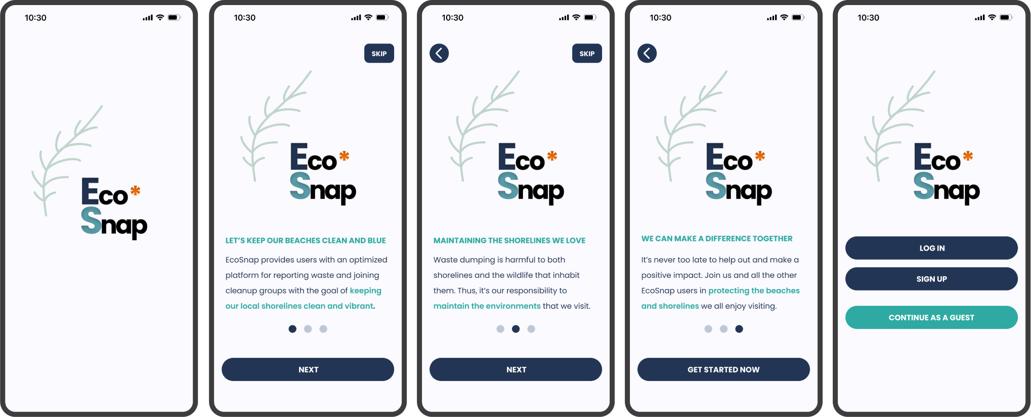 EcoSnap Mockups