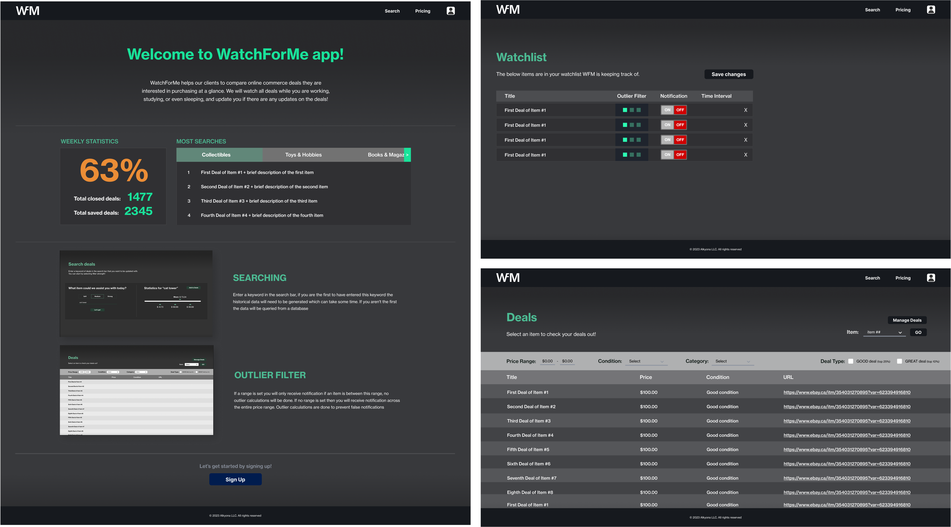 WFM 2nd UI Design Concept